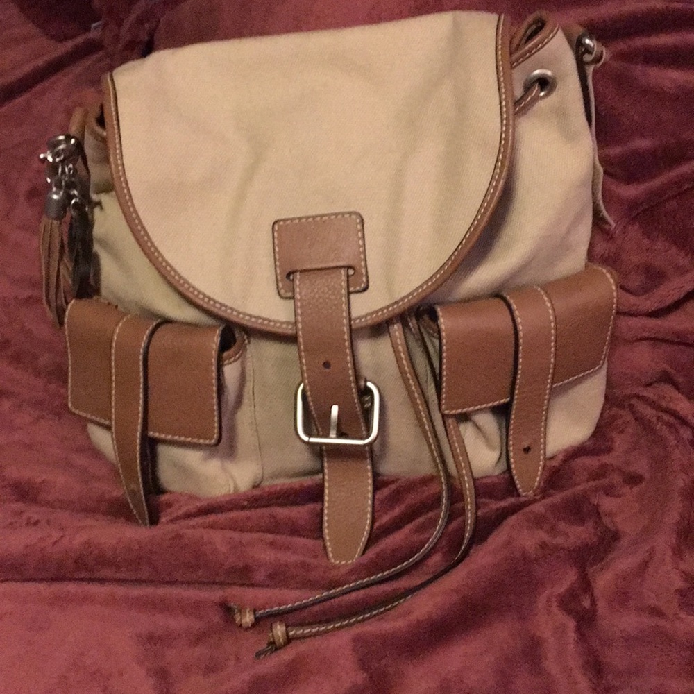 Escada sport canvas bag